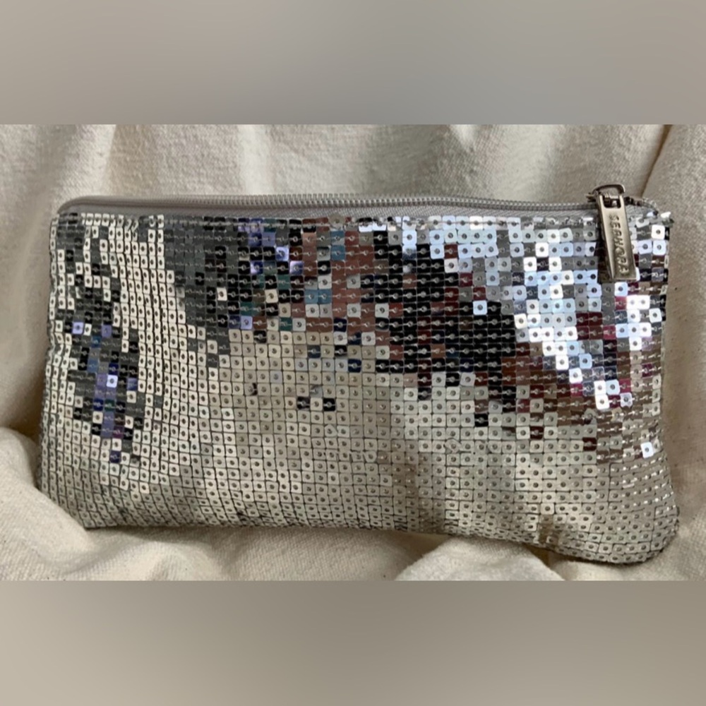 🩶 🤍SEPHORA 🤍 🩶 ~ Cosmetic Tote Toiletries Bag ~ * * NEW WITHOUT TAGS * * ~ - Picture 1 of 7